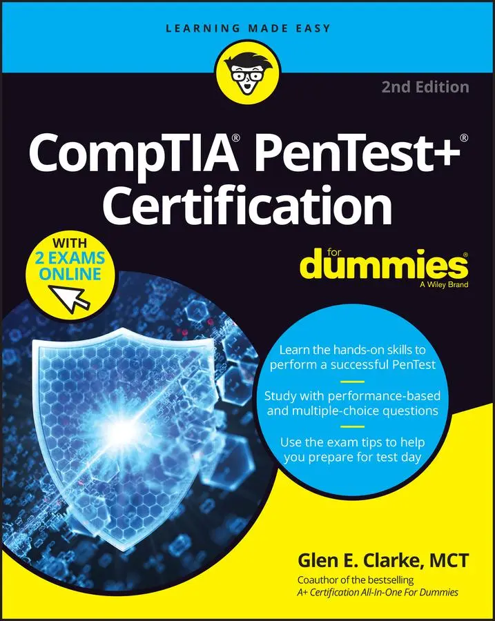 Cover: 9781119867272 | Comptia Pentest+ Certification for Dummies | Glen E Clarke | Buch
