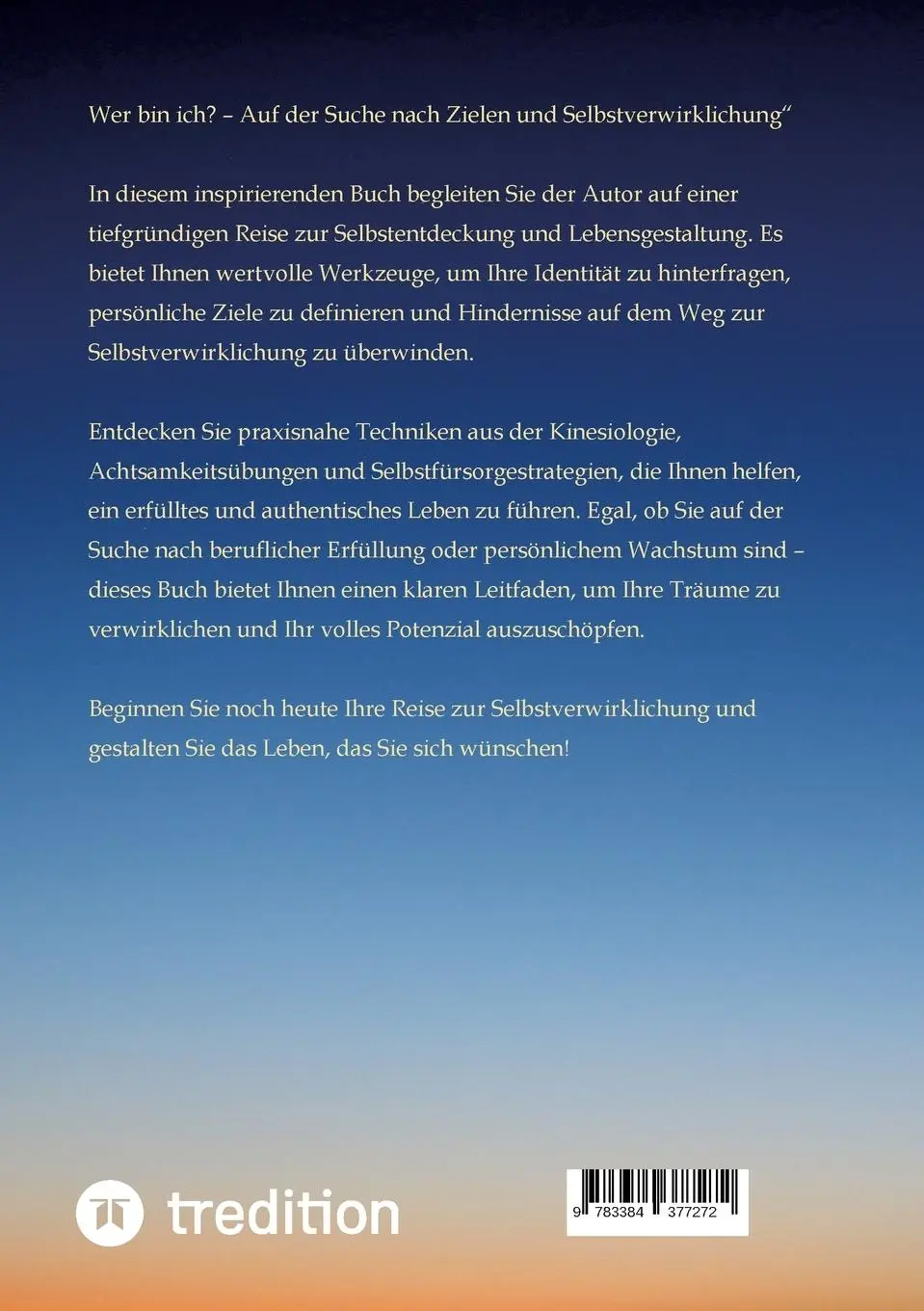 Rückseite: 9783384377272 | Wer bin Ich? | Georg Beetz | Taschenbuch | 112 S. | Deutsch | 2024