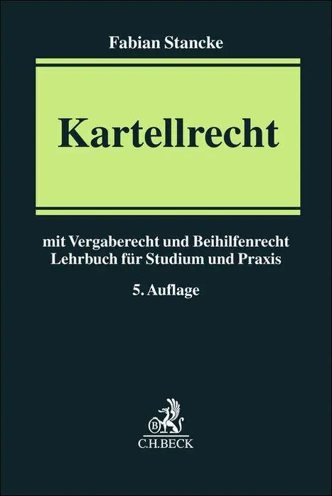 Cover: 9783406837272 | Kartellrecht | Hermann-Josef Bunte (u. a.) | Taschenbuch | XXXIII