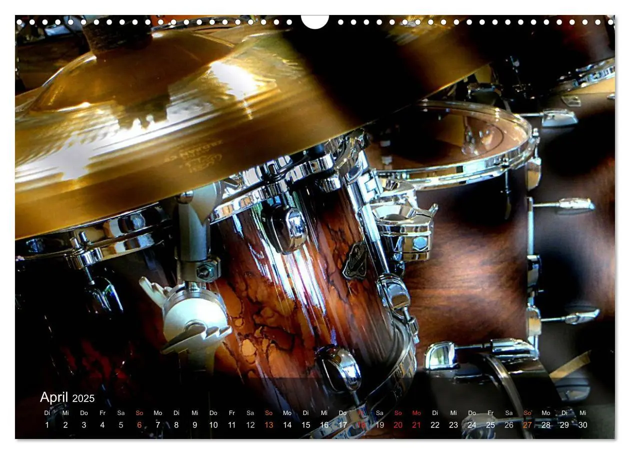 Bild: 9783435547272 | Schlagzeug onstage (Wandkalender 2025 DIN A3 quer), CALVENDO...