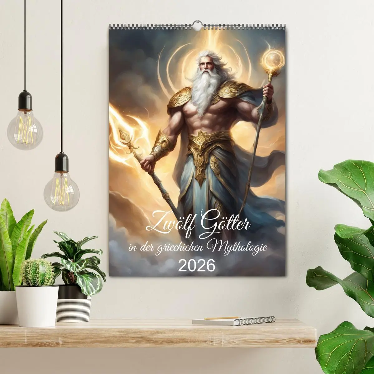 Bild: 9783516277272 | Zwölf Götter der griechischen Mythologie (Wandkalender 2026 DIN A2...