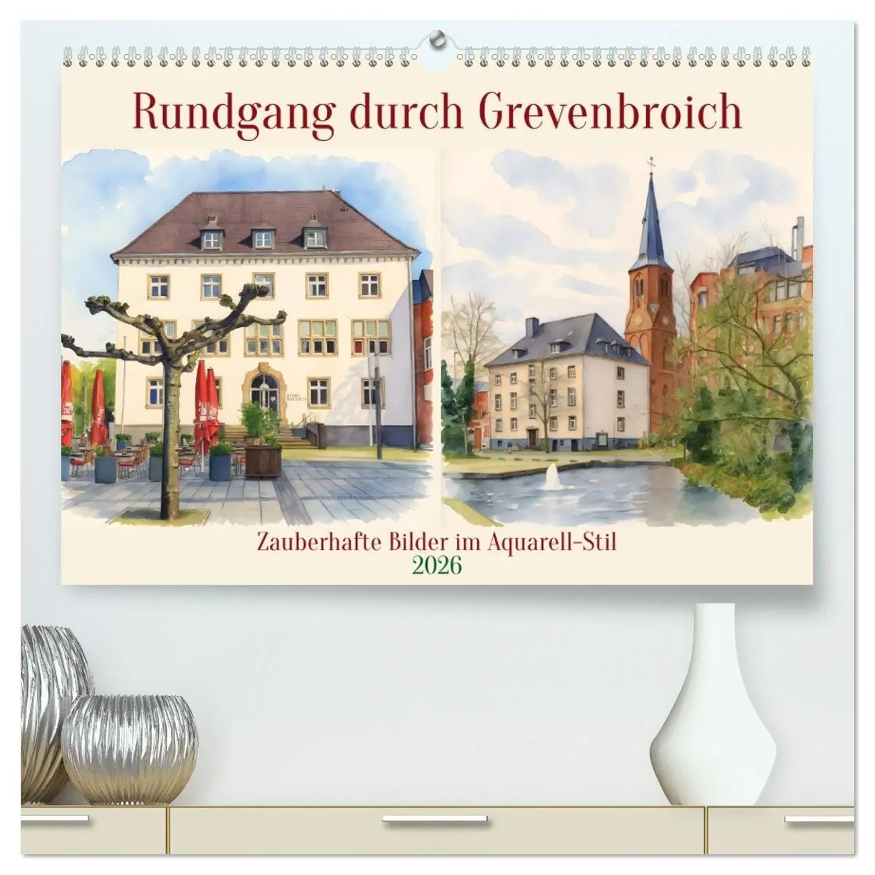 Cover: 9783516727272 | Rundgang durch Grevenbroich (hochwertiger Premium Wandkalender 2026...