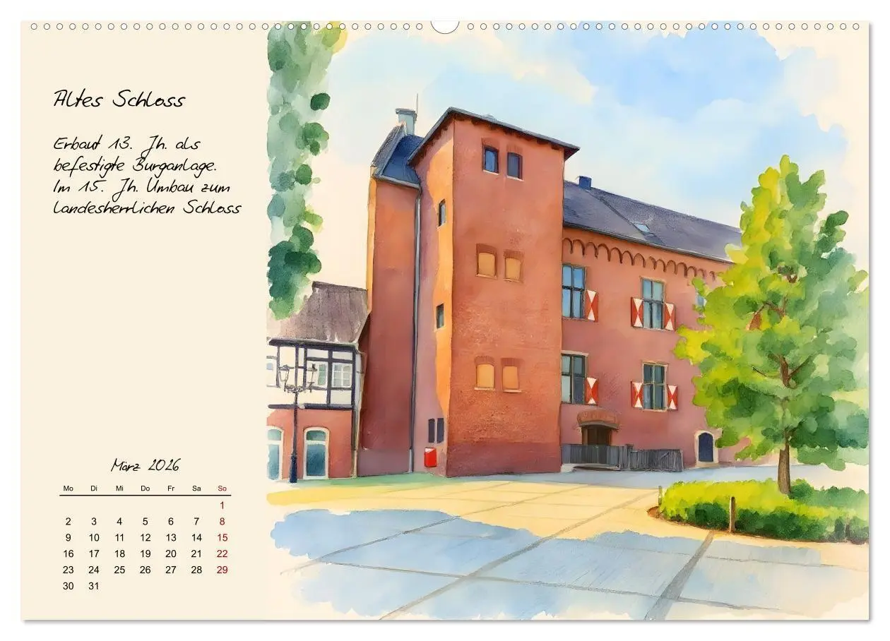 Bild: 9783516727272 | Rundgang durch Grevenbroich (hochwertiger Premium Wandkalender 2026...