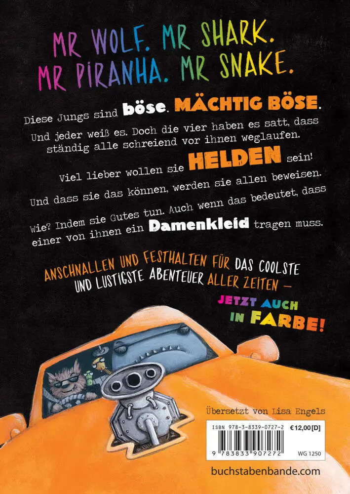 Bild: 9783833907272 | Böse Jungs - Jetzt auch in Farbe! | Aaron Blabey | Buch | 140 S.