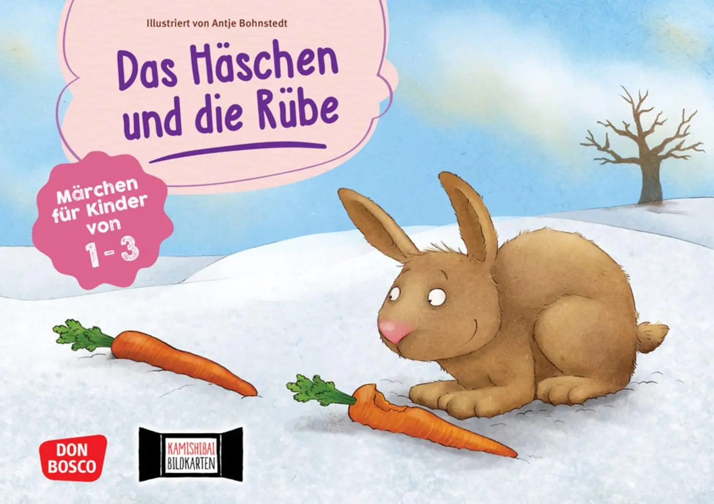 Cover: 4260179517372 | Das Häschen und die Rübe. Kamishibai Bildkartenset | Antje Bohnstedt