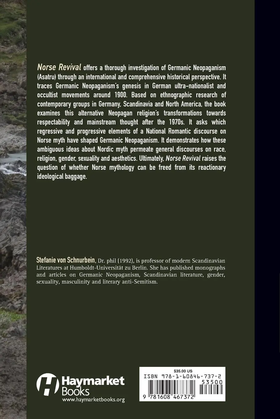 Rückseite: 9781608467372 | Norse Revival: Transformations Of Germanic Neopaganism | Schnurbein
