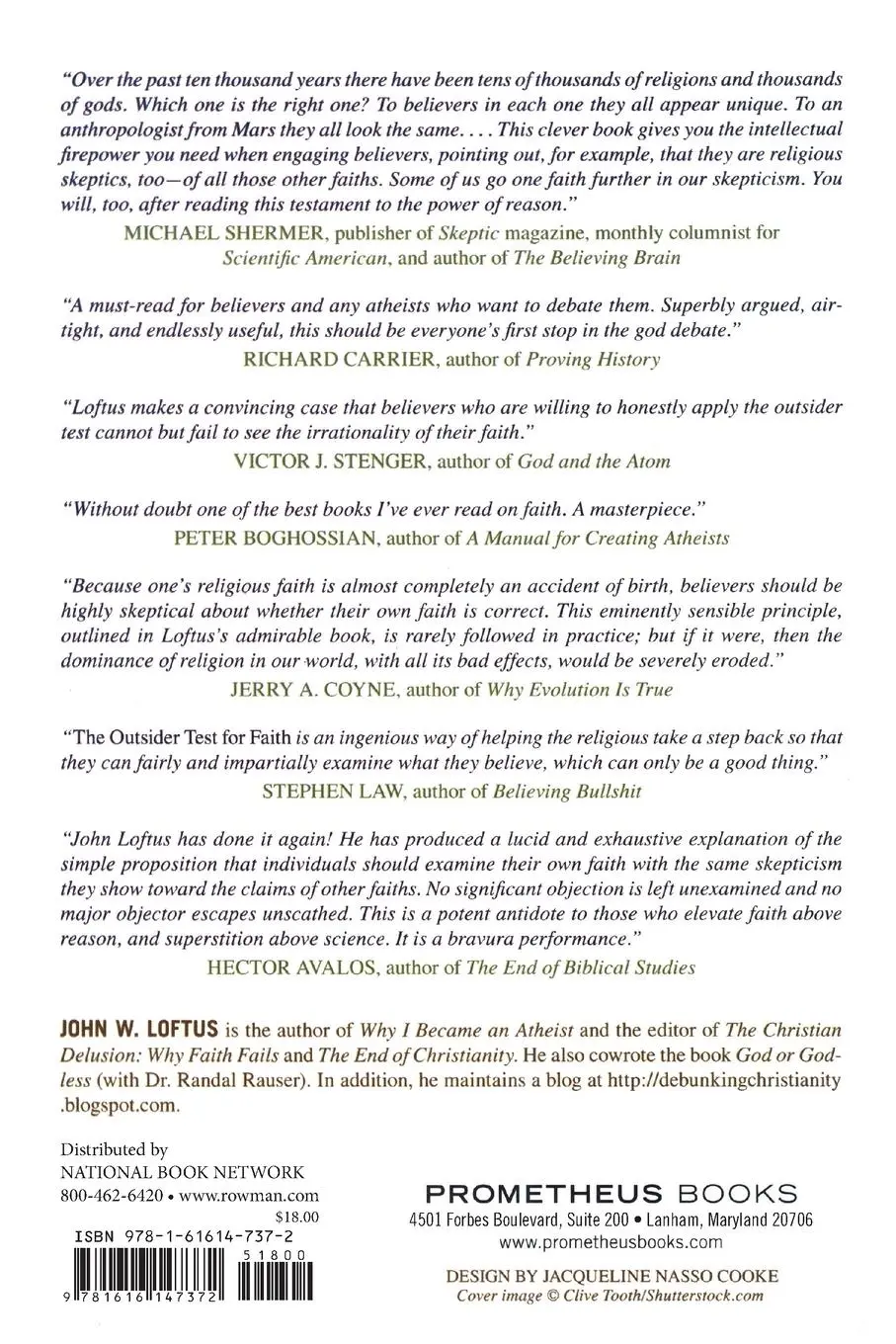 Rückseite: 9781616147372 | The Outsider Test for Faith | How to Know Which Religion Is True