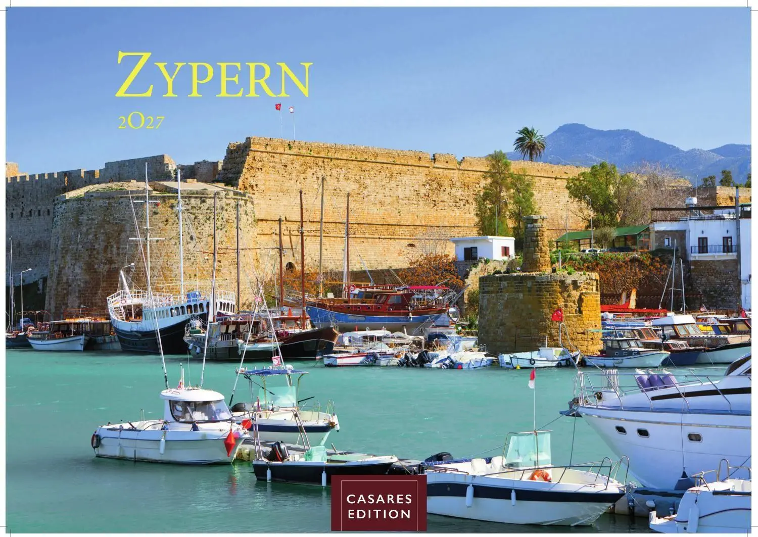 Zypern Kalender 2027 - Wandkalender | Fotokalender Mittelmeer 35x50cm - Wunderschöne Fotografien von Zypern, Monat für Monat.