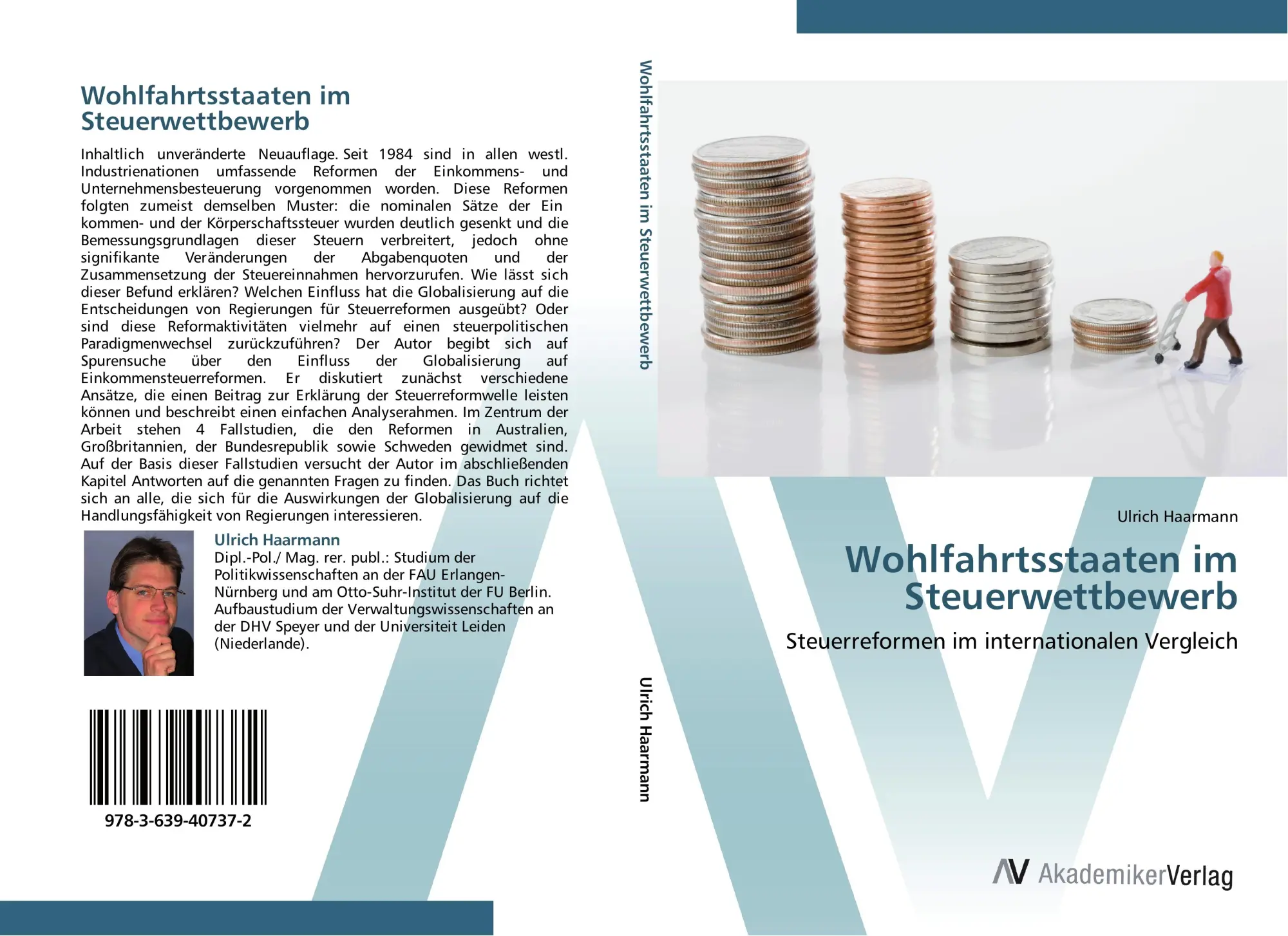 Cover: 9783639407372 | Wohlfahrtsstaaten im Steuerwettbewerb | Ulrich Haarmann | Taschenbuch