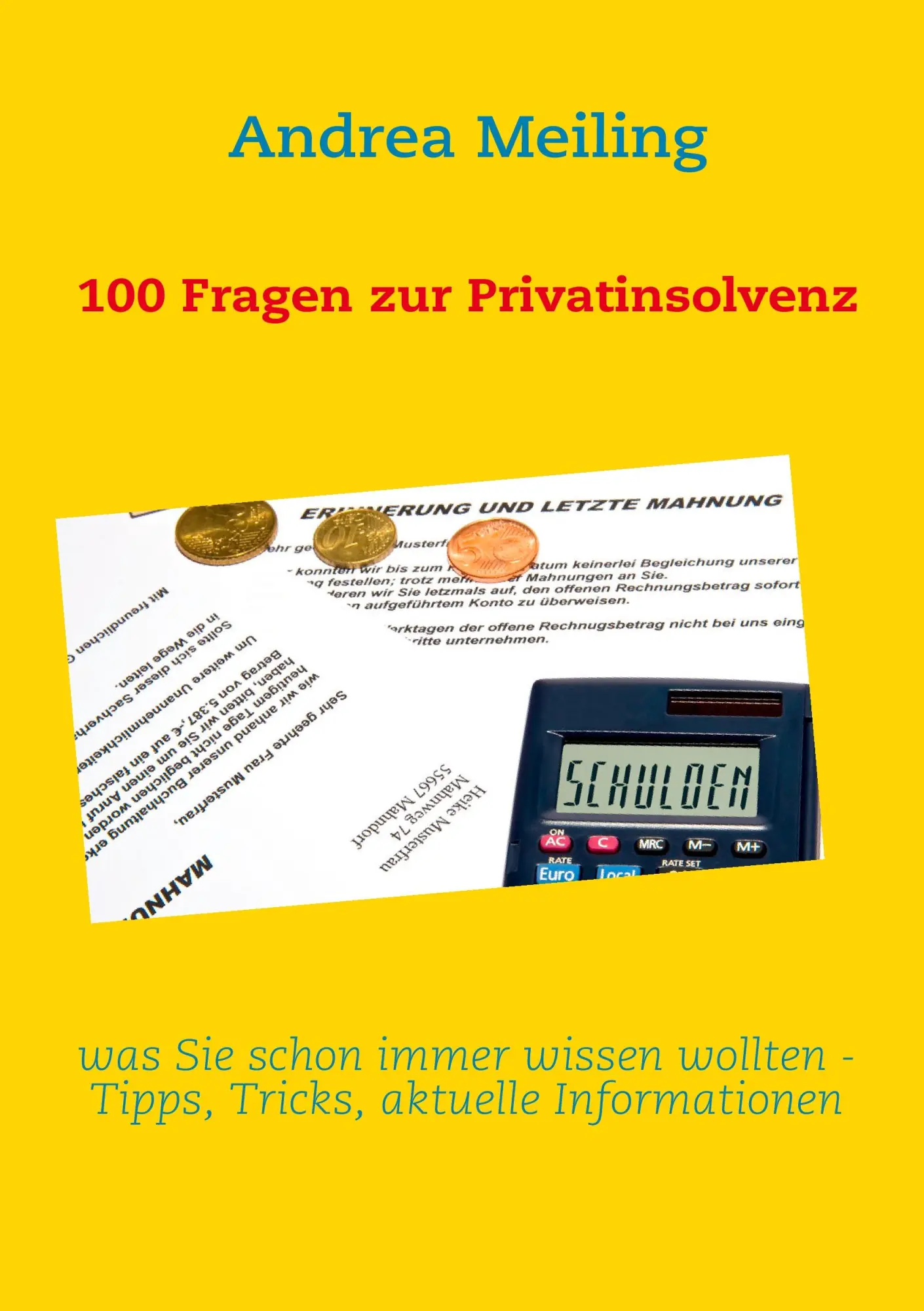 Cover: 9783842357372 | 100 Fragen zur Privatinsolvenz | Andrea Meiling | Taschenbuch | 132 S.