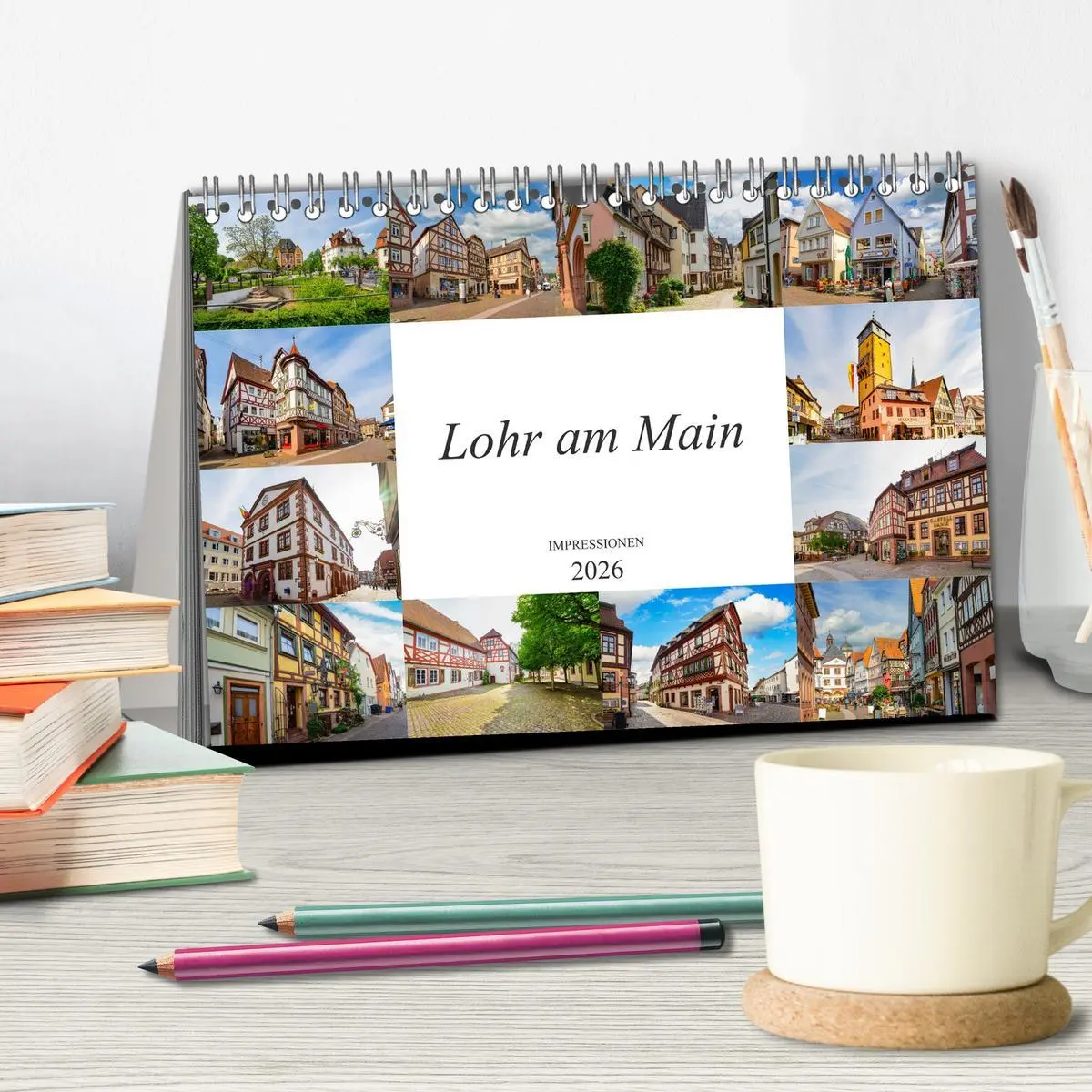 Bild: 9783457787472 | Lohr am Main Impressionen (Tischkalender 2026 DIN A5 quer),...