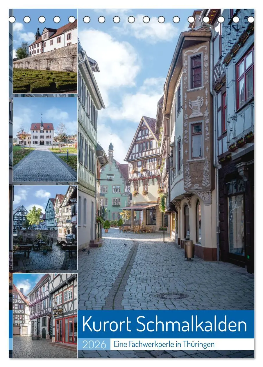 Cover: 9783516327472 | Kurort Schmalkalden (Tischkalender 2026 DIN A5 hoch), CALVENDO...
