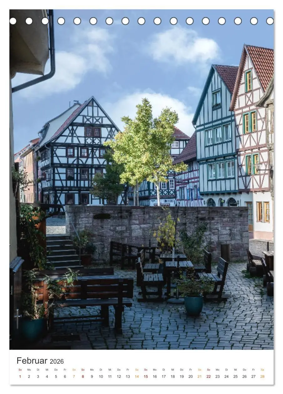 Bild: 9783516327472 | Kurort Schmalkalden (Tischkalender 2026 DIN A5 hoch), CALVENDO...