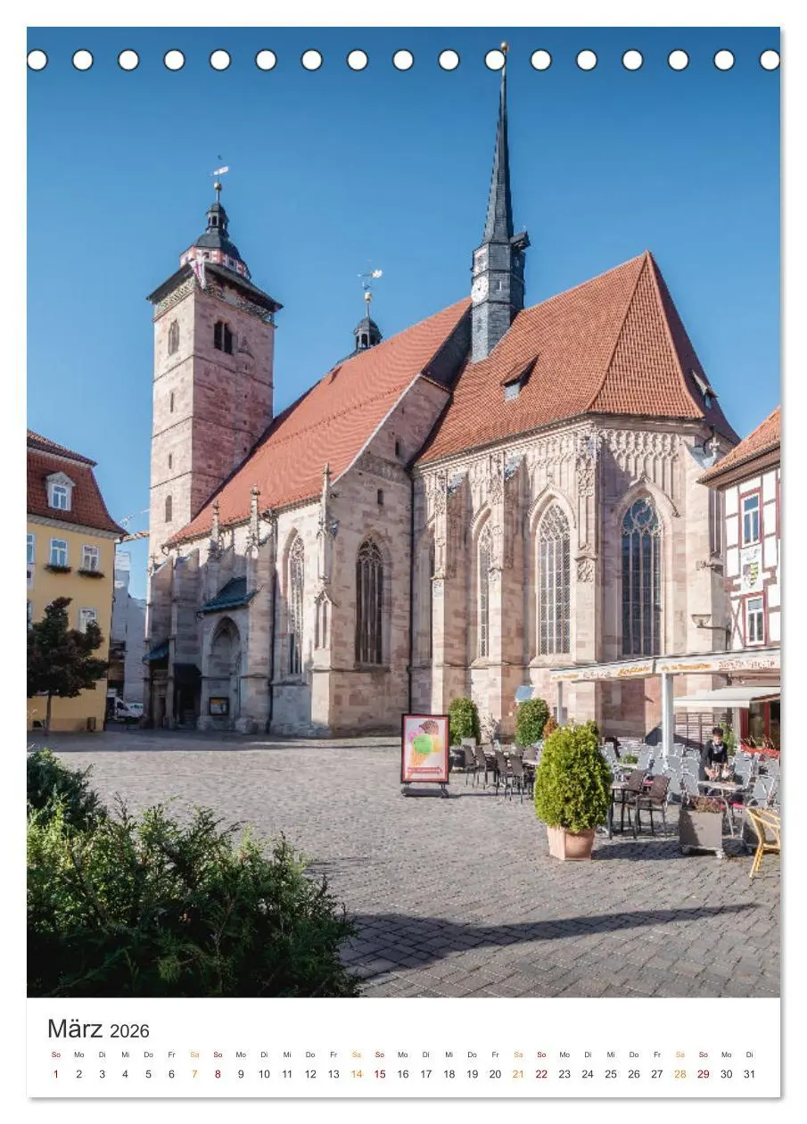 Bild: 9783516327472 | Kurort Schmalkalden (Tischkalender 2026 DIN A5 hoch), CALVENDO...