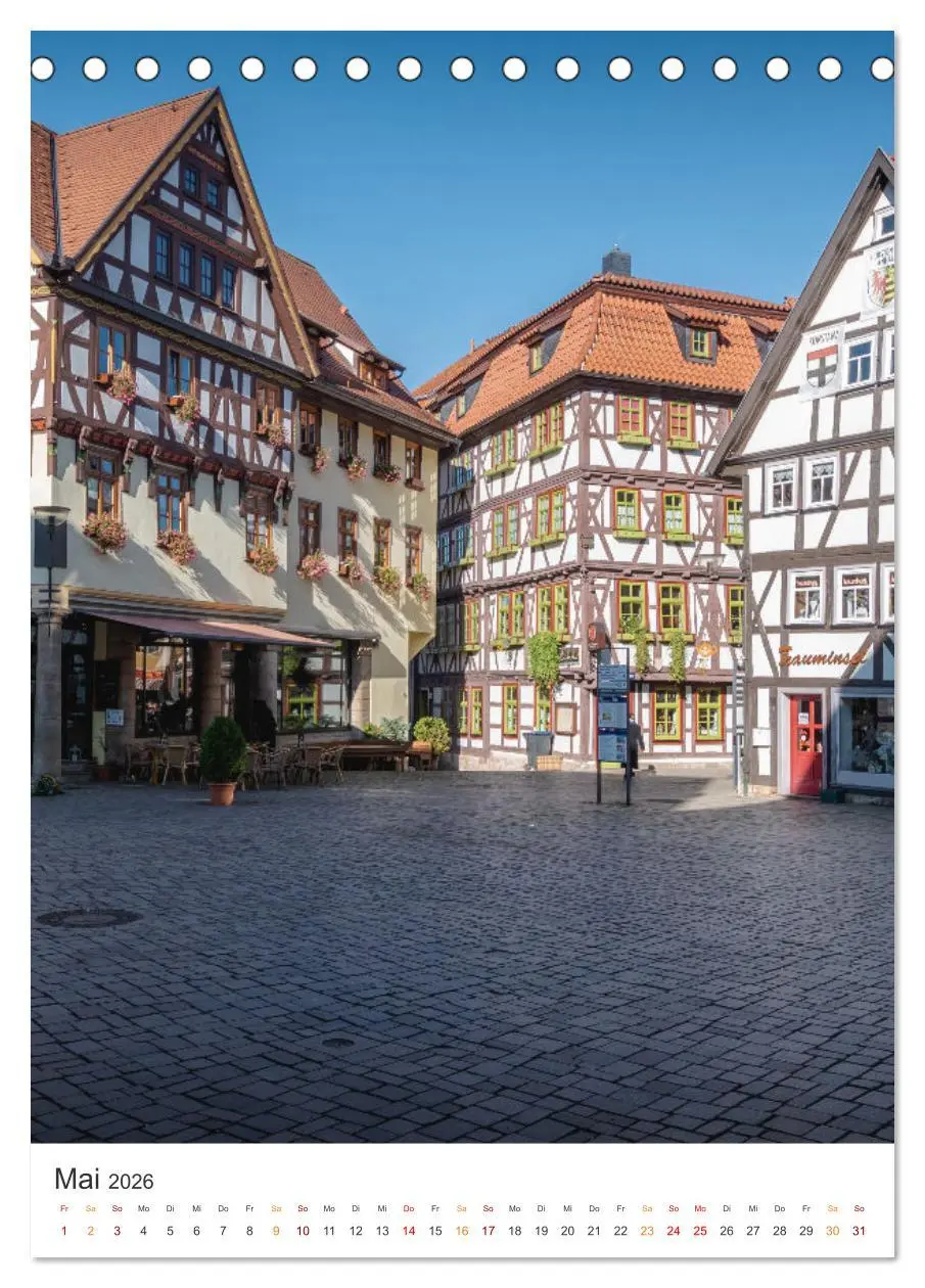Bild: 9783516327472 | Kurort Schmalkalden (Tischkalender 2026 DIN A5 hoch), CALVENDO...