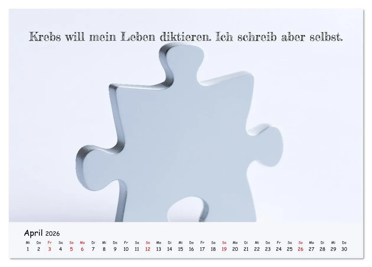 Bild: 9783516637472 | Krebs ist ein Vollidiot - Kalender für alle Kämpfer mit...