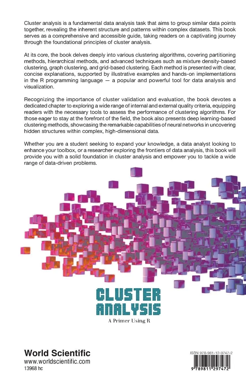 Rückseite: 9789811297472 | CLUSTER ANALYSIS | A PRIMER USING R | Lior Rokach | Buch | Englisch
