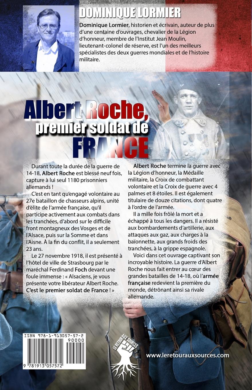 Rückseite: 9781913057572 | Albert Roche, premier soldat de France | 1914-1918 | Dominique Lormier