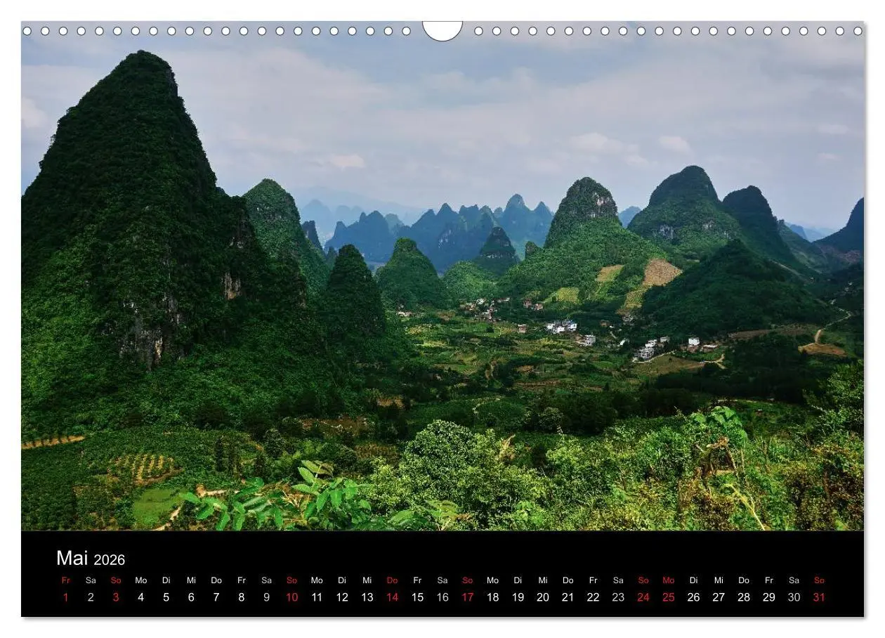 Bild: 9783516007572 | China 2026 - Metropolen und Landschaften (Wandkalender 2026 DIN A3...