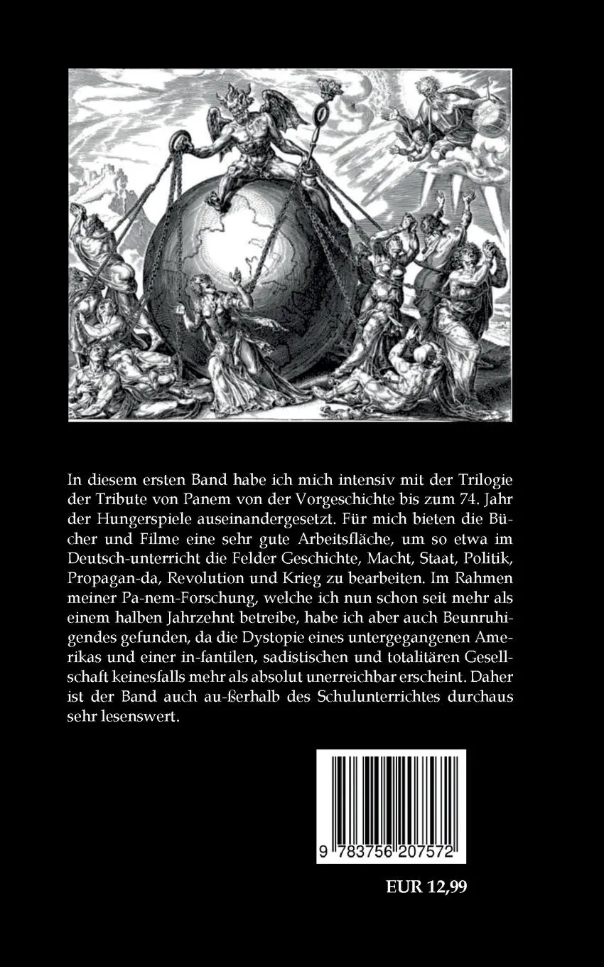 Rückseite: 9783756207572 | Panems Geschichte von Brot und Tod I | Joshua Beck | Taschenbuch