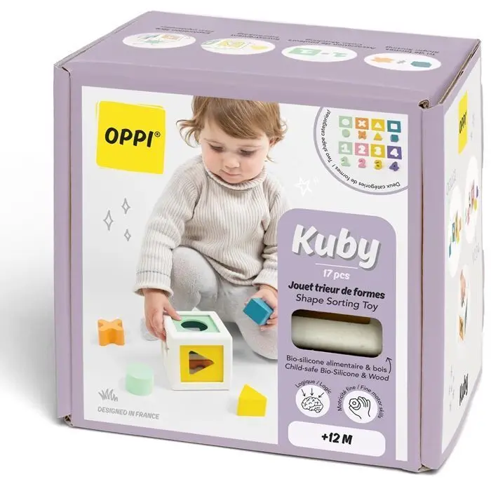 Cover: 3770012737672 | OPPI TOYS - Kuby Sortierbox | Deutsch | 2025 | OPPI TOYS
