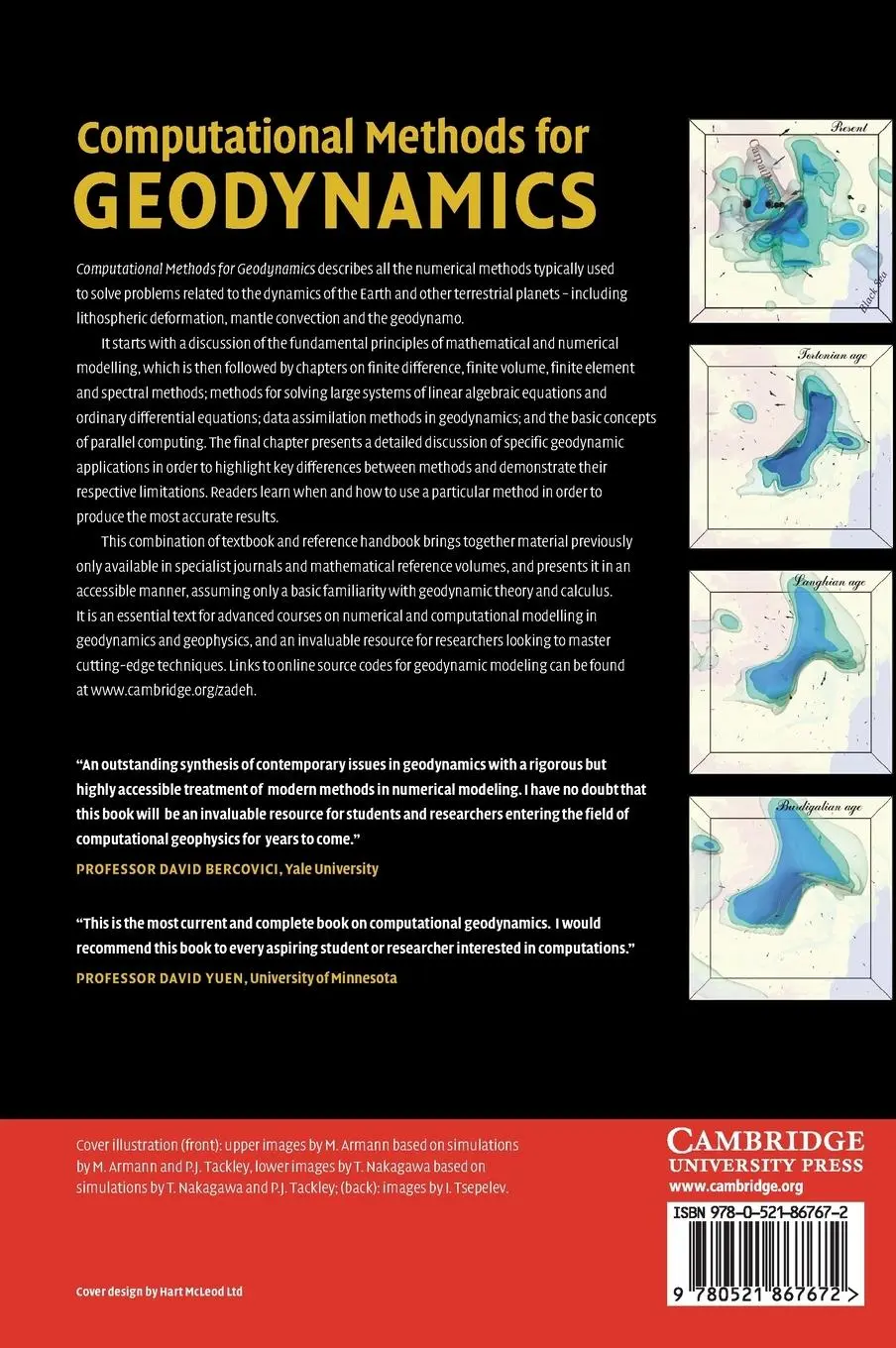 Rückseite: 9780521867672 | Computational Methods for Geodynamics | Alik Ismail-Zadeh (u. a.)