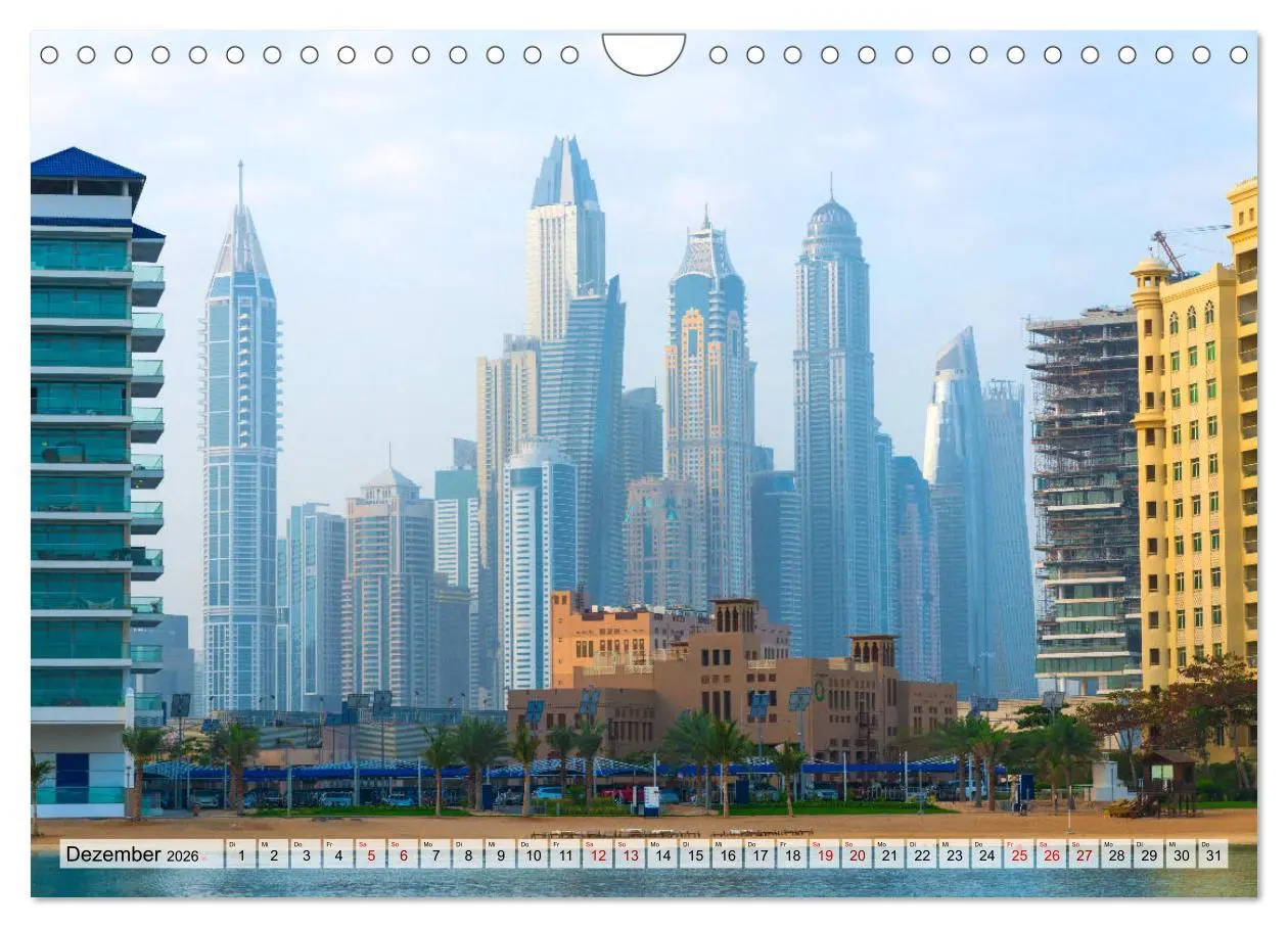 Bild: 9783457697672 | Dubai - Traumstadt der Scheichs (Wandkalender 2026 DIN A4 quer),...