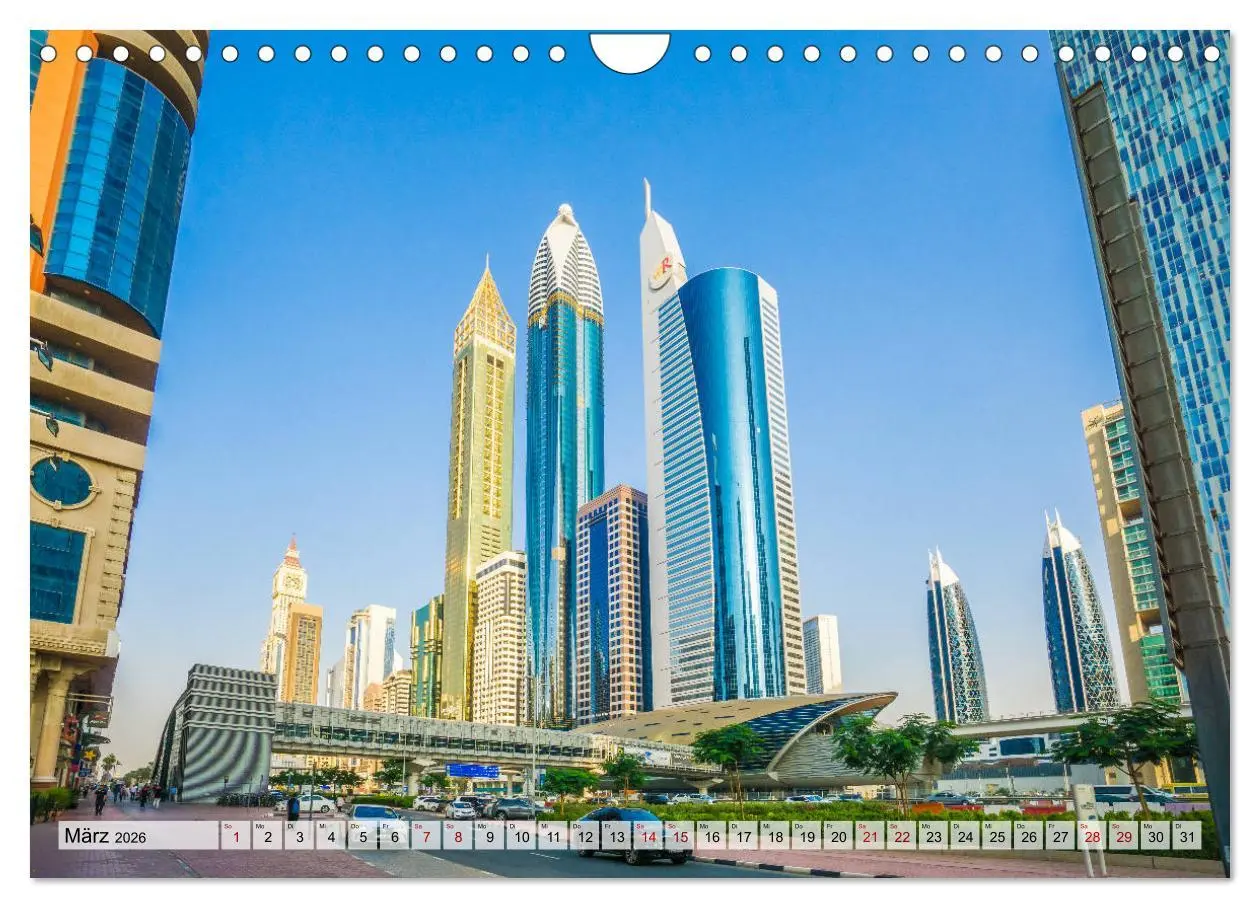 Bild: 9783457697672 | Dubai - Traumstadt der Scheichs (Wandkalender 2026 DIN A4 quer),...