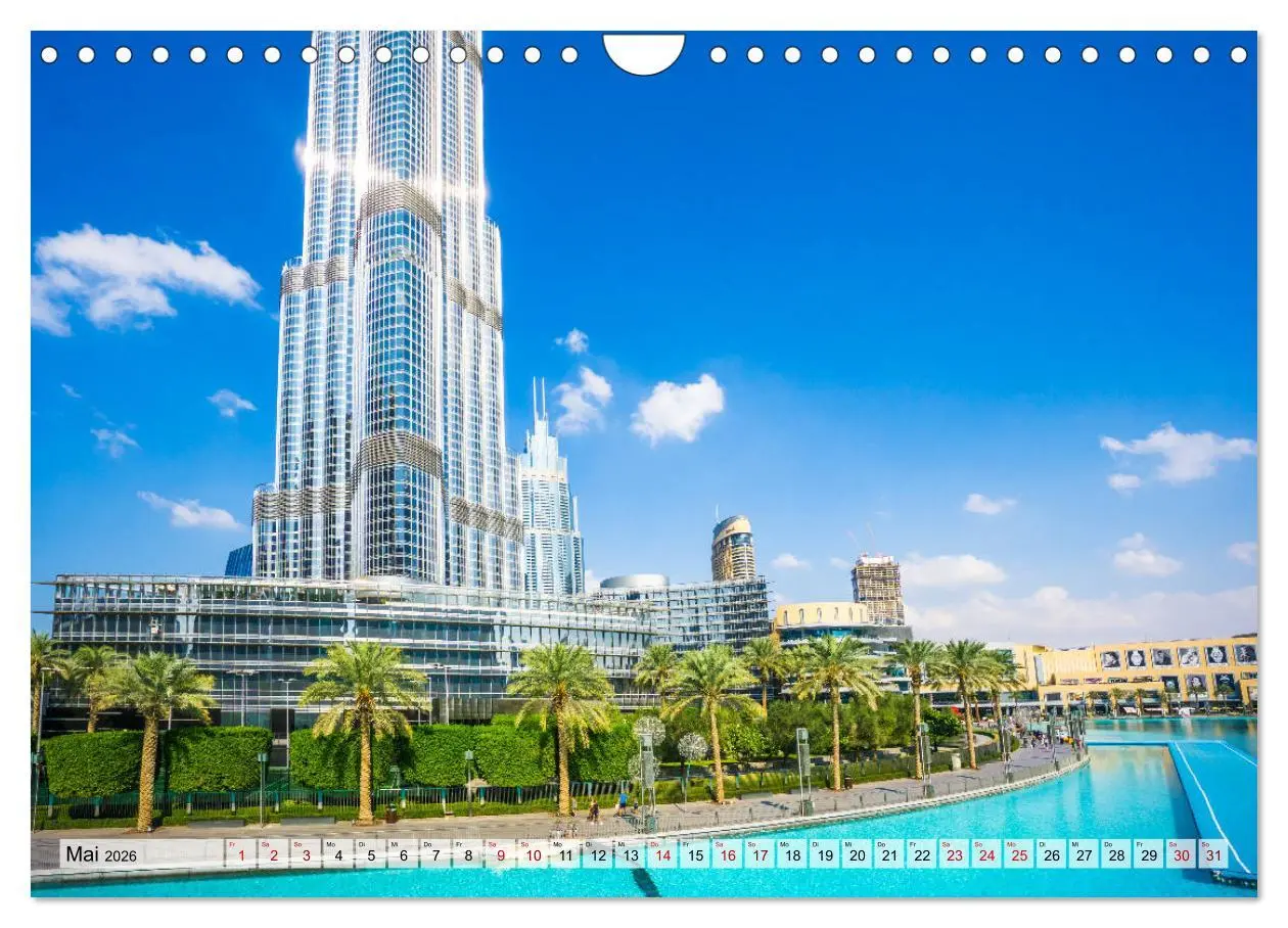 Bild: 9783457697672 | Dubai - Traumstadt der Scheichs (Wandkalender 2026 DIN A4 quer),...