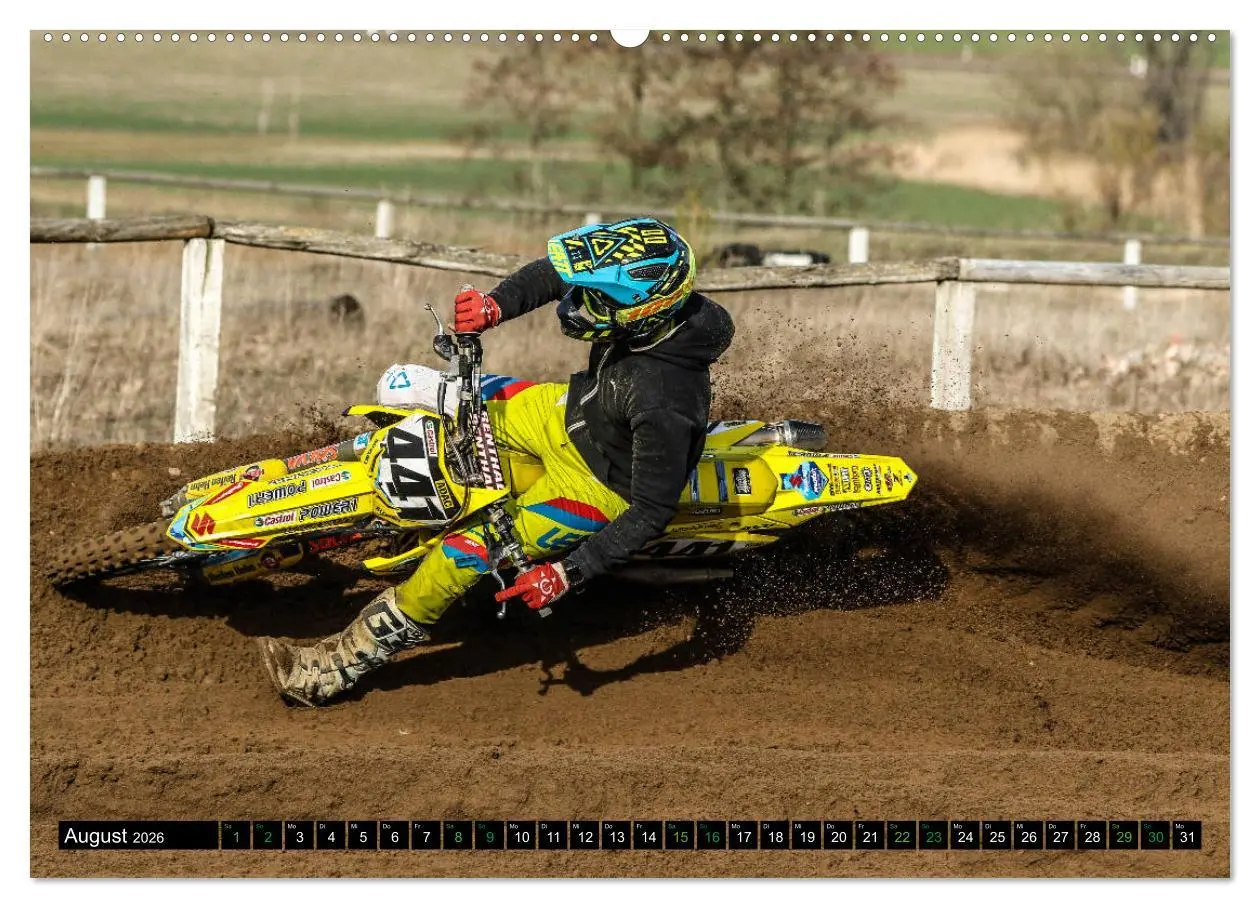 Bild: 9783457767672 | MOTOCROSS 2026 (Wandkalender 2026 DIN A2 quer), CALVENDO...