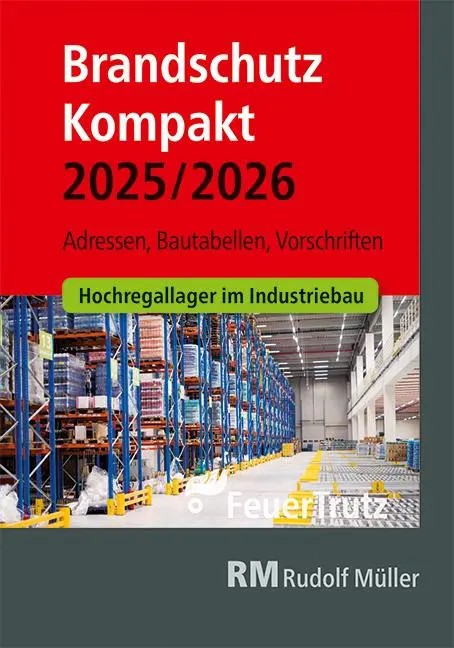 Cover: 9783481047672 | Brandschutz Kompakt 2025/2026 | Adressen, Bautabellen, Vorschriften