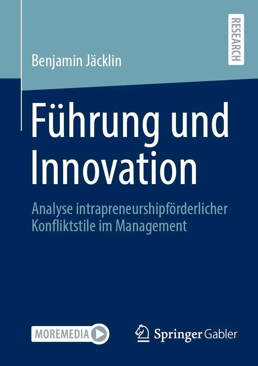 Cover: 9783658357672 | Führung und Innovation | Benjamin Jäcklin | Taschenbuch | xvii | 2021