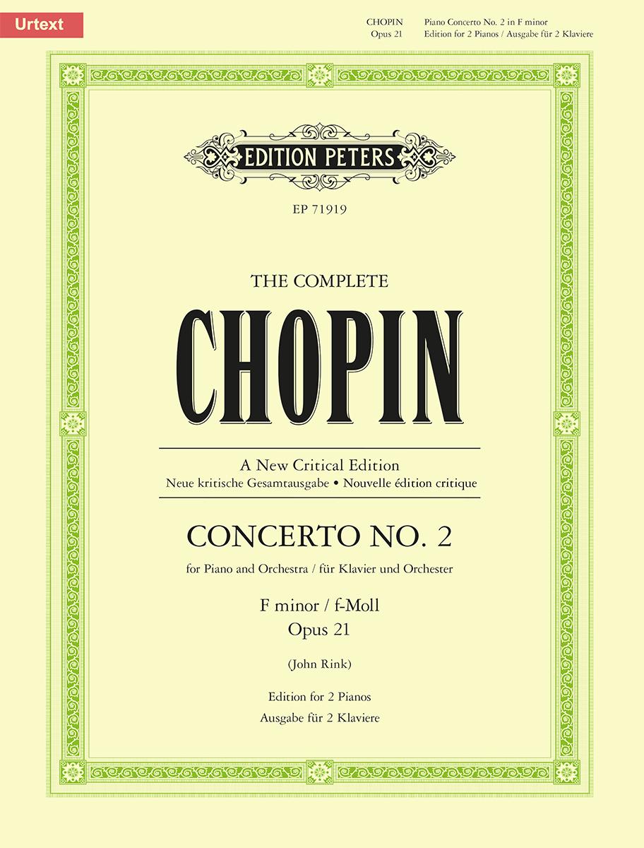 Cover: 9790577087672 | Piano Concerto No. 2 in F Minor Op. 21 (Edition for 2 Pianos) | Chopin