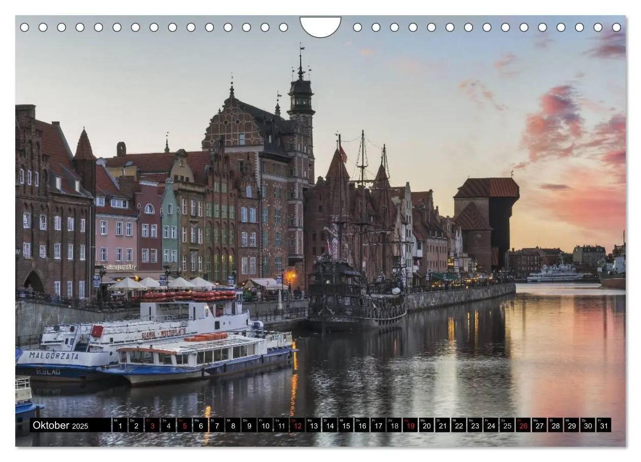 Bild: 9783435597772 | Ein Wochenende in Danzig (Wandkalender 2025 DIN A4 quer), CALVENDO...