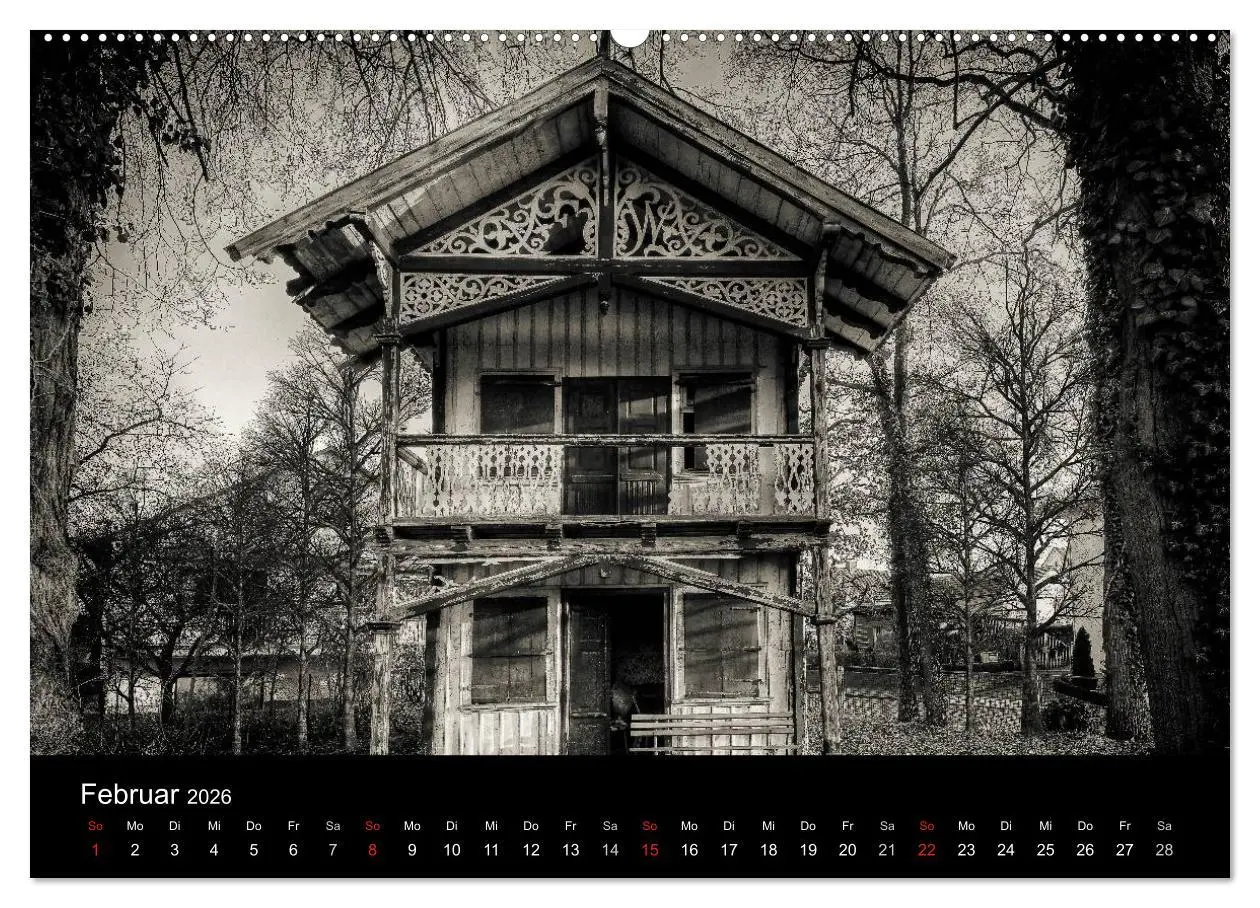 Bild: 9783457997772 | Lost Places Geisterhäuser (hochwertiger Premium Wandkalender 2026...