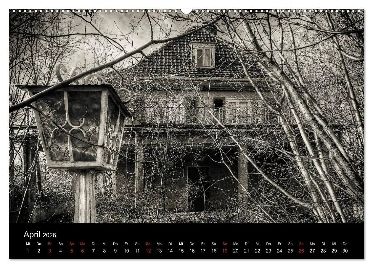Bild: 9783457997772 | Lost Places Geisterhäuser (hochwertiger Premium Wandkalender 2026...