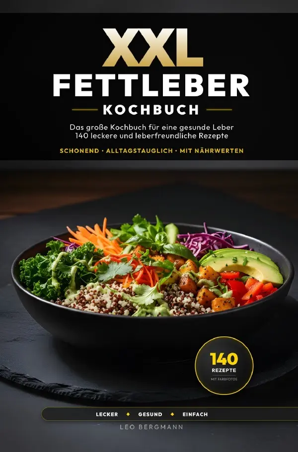 Cover: 9783565357772 | XXL Fettleber Kochbuch für Senioren | Leo Bergmann | Taschenbuch