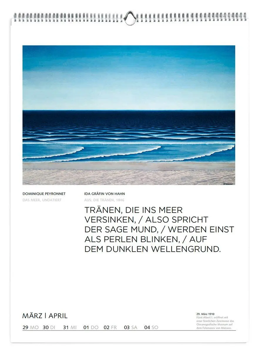 Bild: 9783866487772 | mare Kulturkalender 2027 | Kalender | 52 S. | Deutsch | 2027