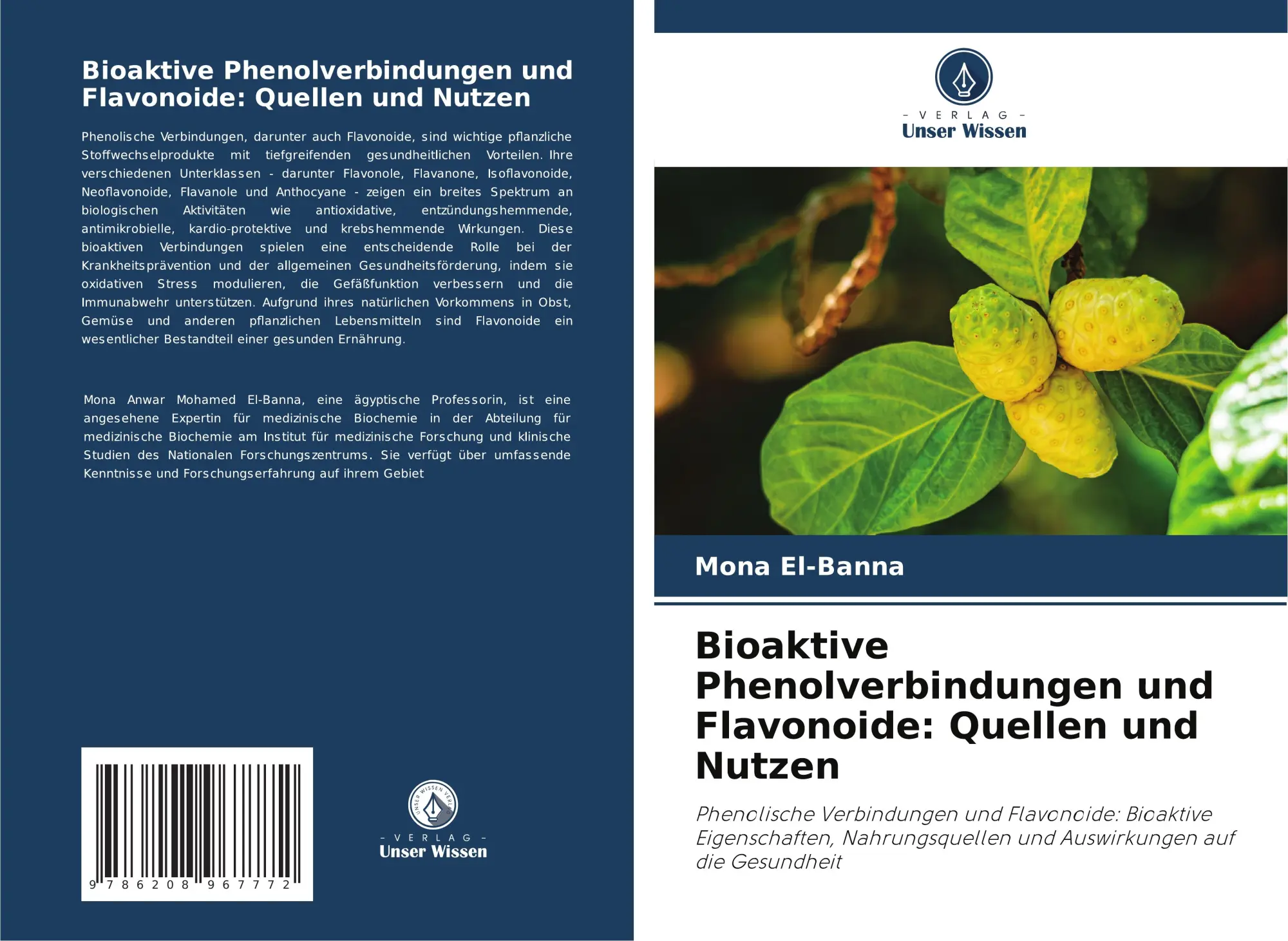Cover: 9786208967772 | Bioaktive Phenolverbindungen und Flavonoide: Quellen und Nutzen | Buch