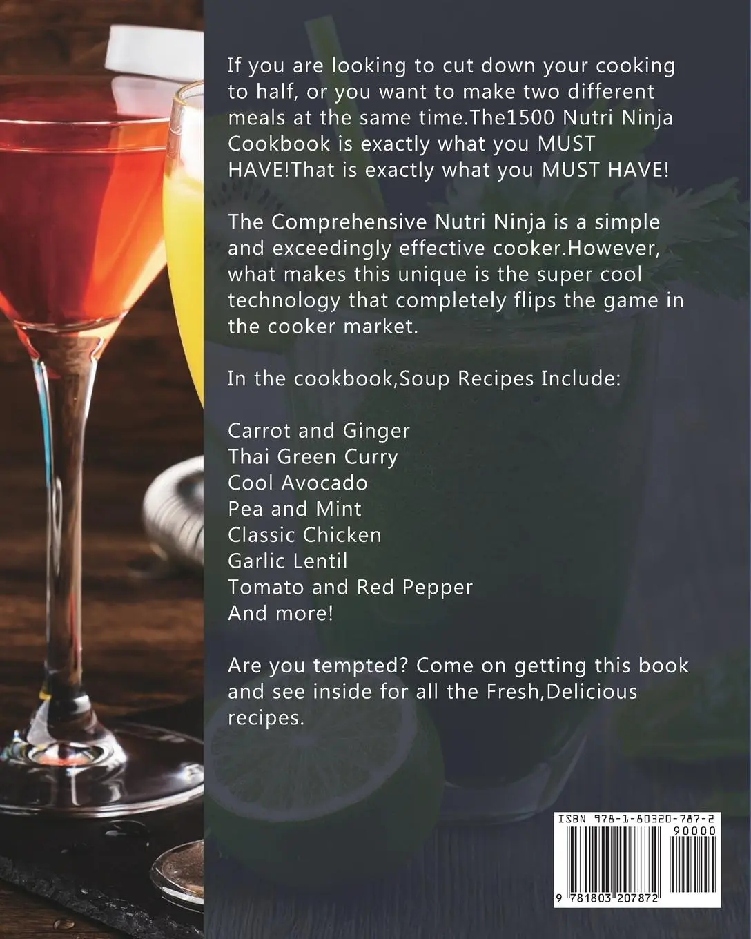 Rückseite: 9781803207872 | 1500 Nutri Ninja Cookbook | Brandon Pressley | Taschenbuch | Englisch