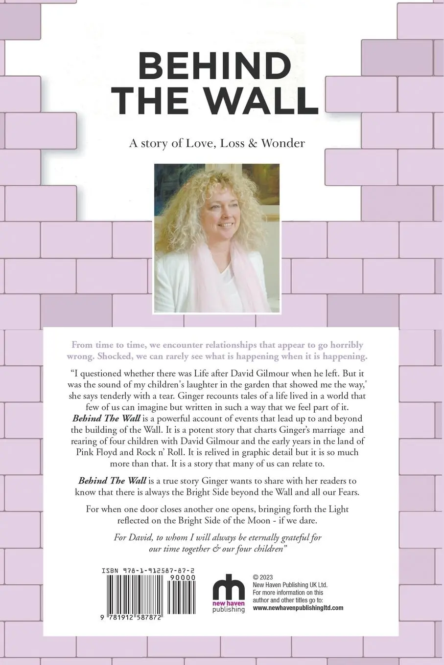Rückseite: 9781912587872 | Behind the Wall | Ginger Gilmour | Taschenbuch | Englisch | 2023