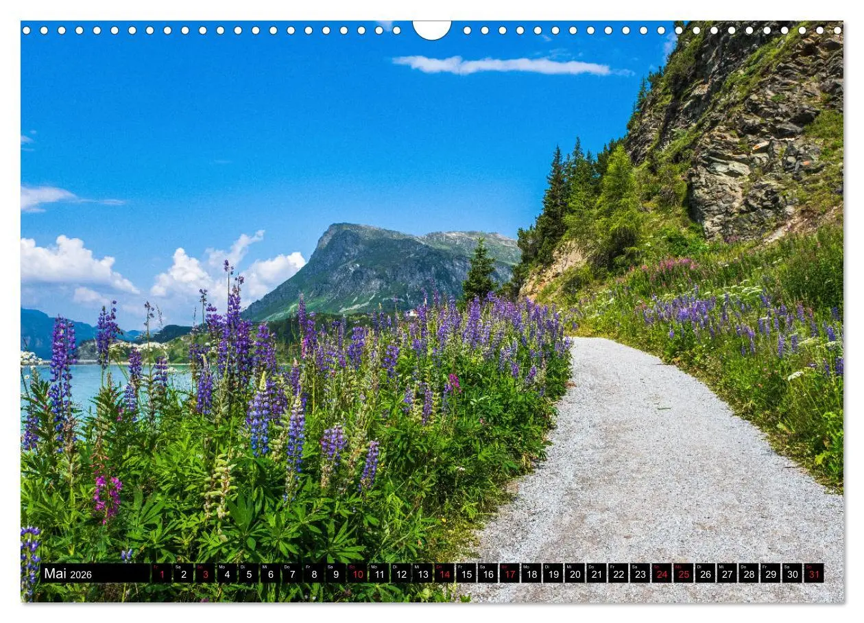 Bild: 9783457677872 | Wanderparadies Montafon (Wandkalender 2026 DIN A3 quer), CALVENDO...