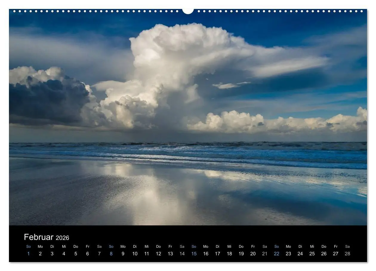 Bild: 9783457987872 | Wolken über Dänemark (Wandkalender 2026 DIN A2 quer), CALVENDO...