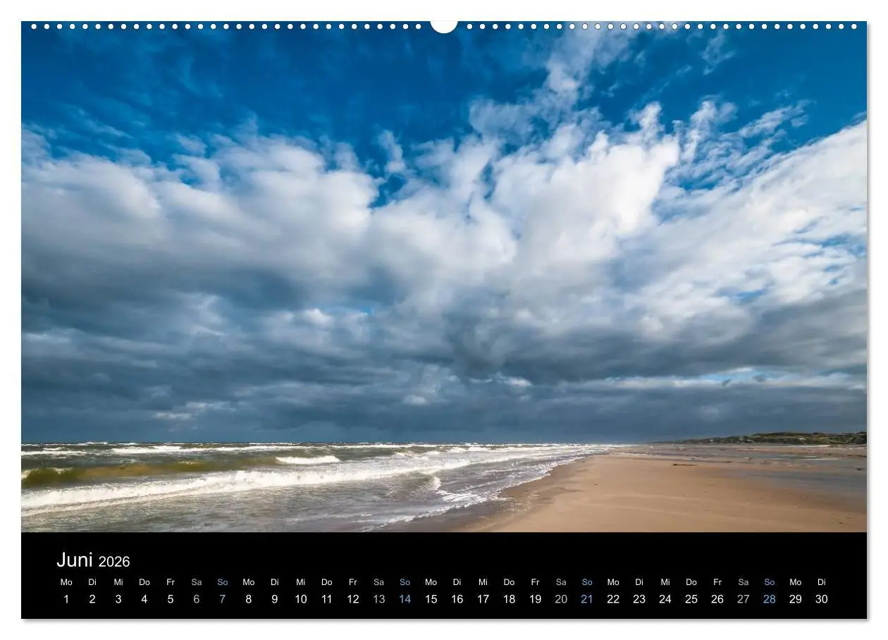 Bild: 9783457987872 | Wolken über Dänemark (Wandkalender 2026 DIN A2 quer), CALVENDO...
