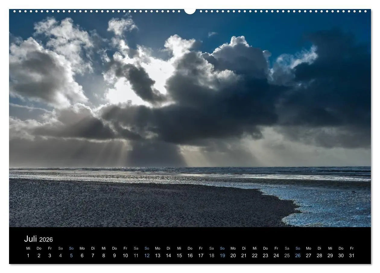 Bild: 9783457987872 | Wolken über Dänemark (Wandkalender 2026 DIN A2 quer), CALVENDO...