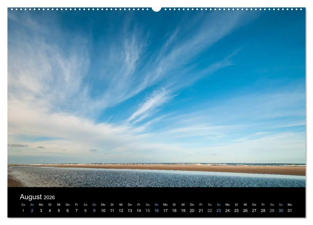 Bild: 9783457987872 | Wolken über Dänemark (Wandkalender 2026 DIN A2 quer), CALVENDO...