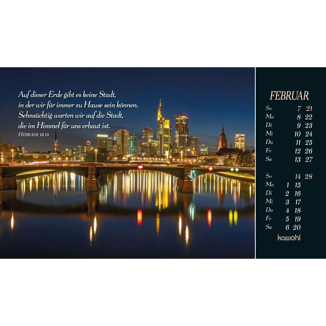 Bild: 9783754817872 | Sehnsucht nach Unendlichkeit 2027 | Panorama-Postkarten-Kalender