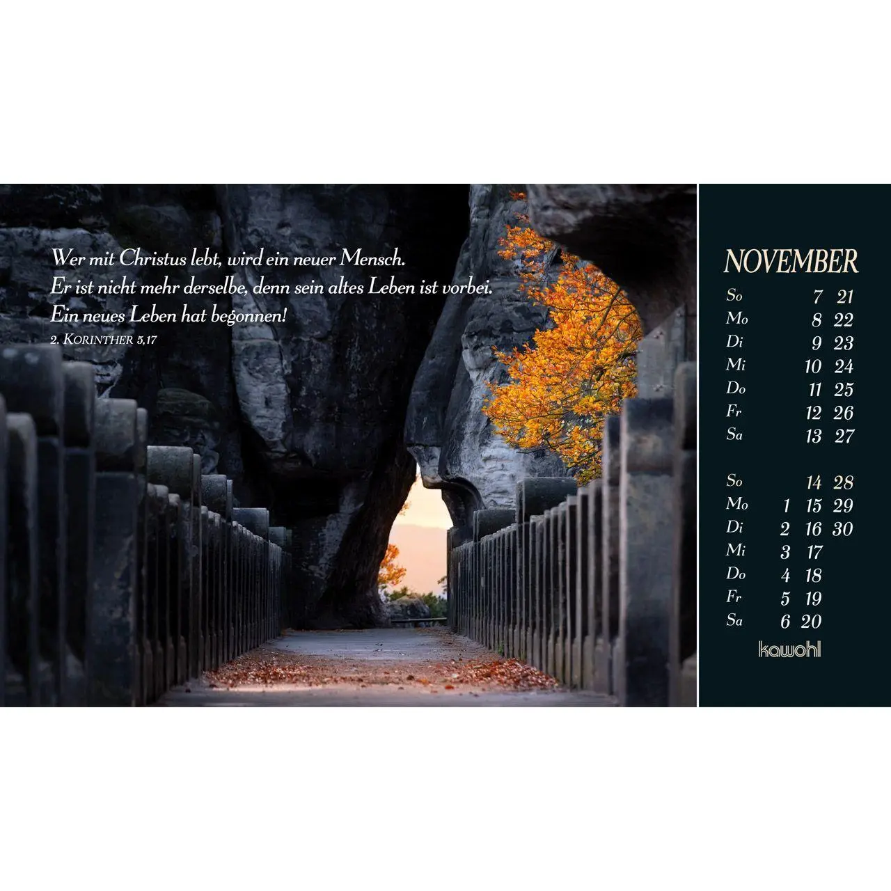 Bild: 9783754817872 | Sehnsucht nach Unendlichkeit 2027 | Panorama-Postkarten-Kalender
