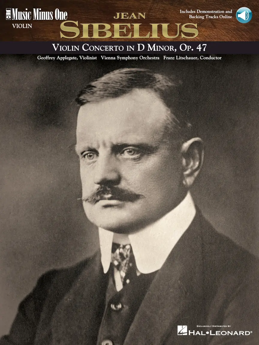 Cover: 884088187972 | Sibelius - Violin Concerto in D Minor, Op. 47 Music Minus One...