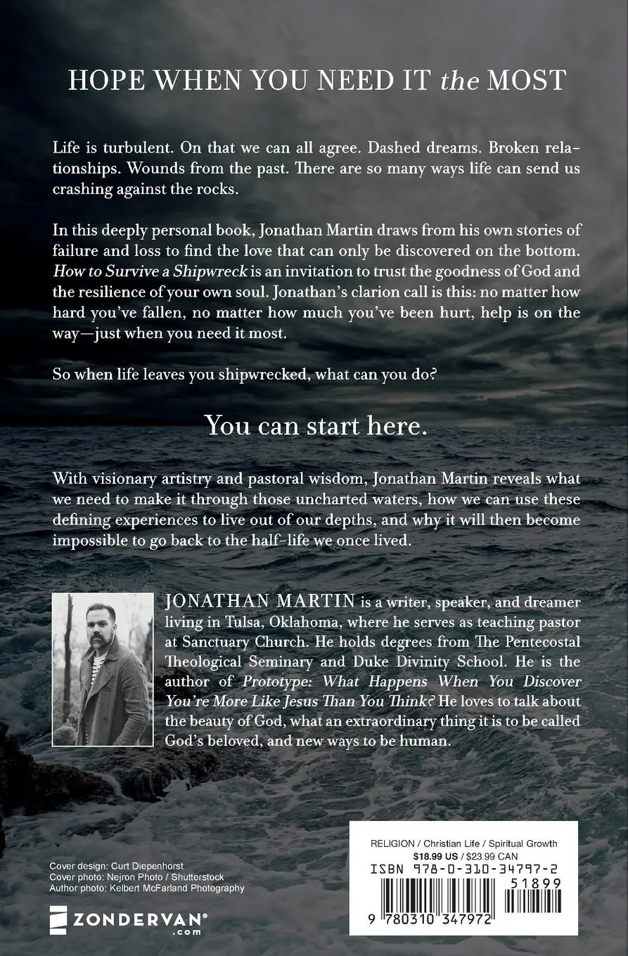 Rückseite: 9780310347972 | How to Survive a Shipwreck | Jonathan Martin | Taschenbuch | Englisch